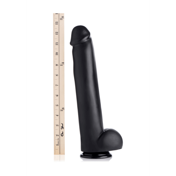 De Master - Dildo met Zuignap - Zwart - Afbeelding 5
