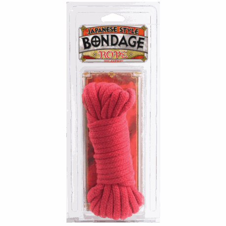 Japanse Katoenen Bondage Touw - Rood