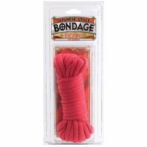 Japanse Katoenen Bondage Touw - Rood
