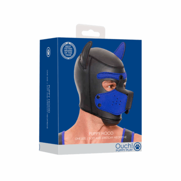 Neopreen Puppy Mask - Blauw