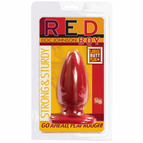 Rode Jong - Butt Plug - L
