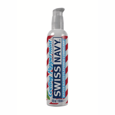 Smeermiddel met Koelende Pepermunt Smaak - 4 fl oz / 118 ml