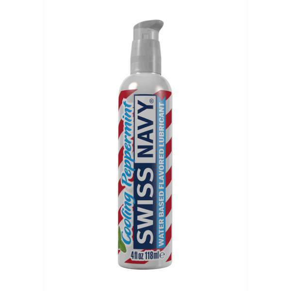 Smeermiddel met Koelende Pepermunt Smaak - 4 fl oz / 118 ml