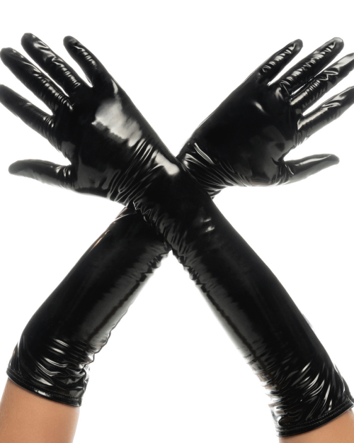 MapalÃ© Cruella Hoogglans Handschoenen Zwart L/XL