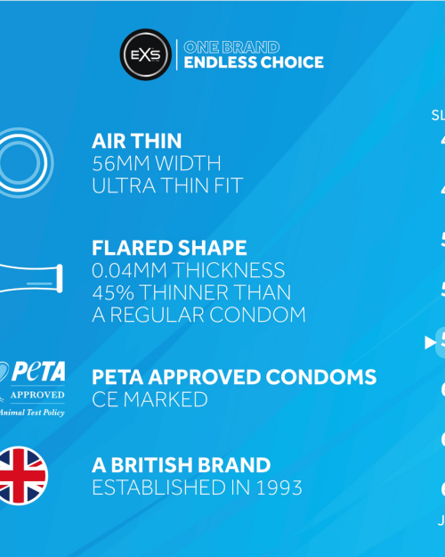 EXS Air Thin Condooms 48 Stuks