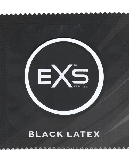 EXS Black Latex Condooms 12 Stuks