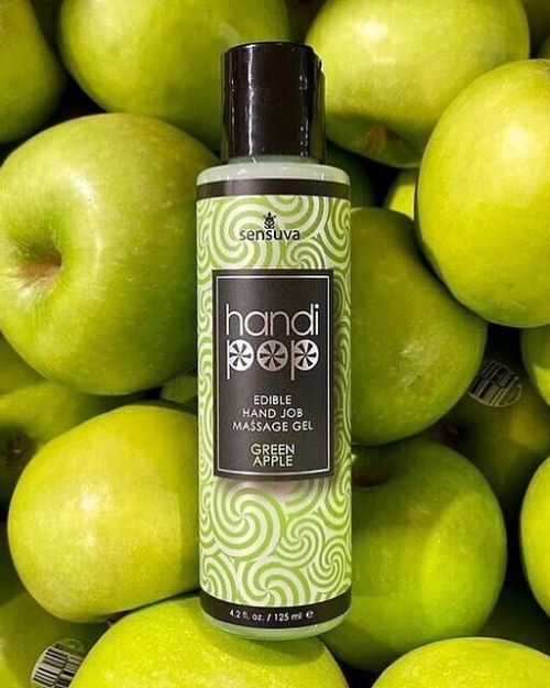 Sensuva Handipop Masturbatie Gel 125 ml Aardbei