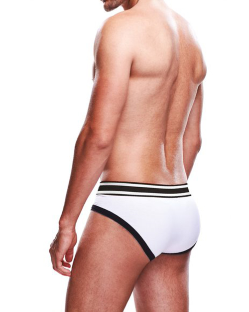 Prowler Brief White/black L
