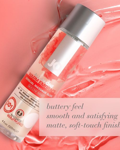 System JO All-in-One Sensual Massage Glijmiddel Verwarmend 120 ml