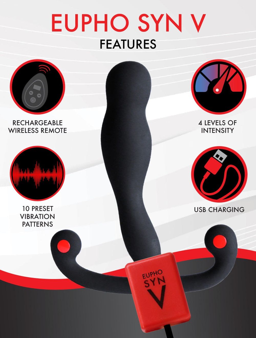 Aneros Eupho Syn V Prostaat Vibrator