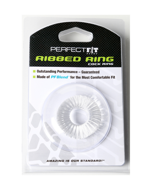 Perfect Fit Ribbed Ring