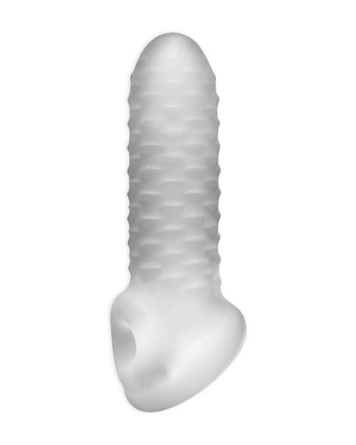 Perfect Fit Fat Boy Checker Plate Sheath Dildo 14 cm