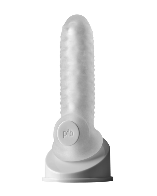 Perfect Fit Fat Boy Checker Plate Sheath Dildo 14 cm