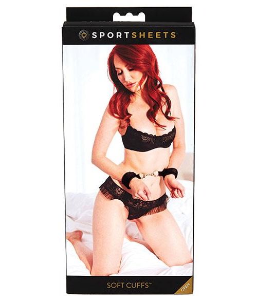 Sportsheets Zachte Handboeien Zwart