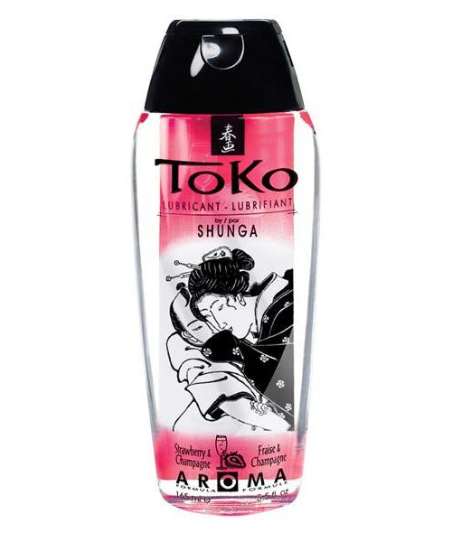 Shunga Toko Eetbaar Glijmiddel 165 ml Aardbei