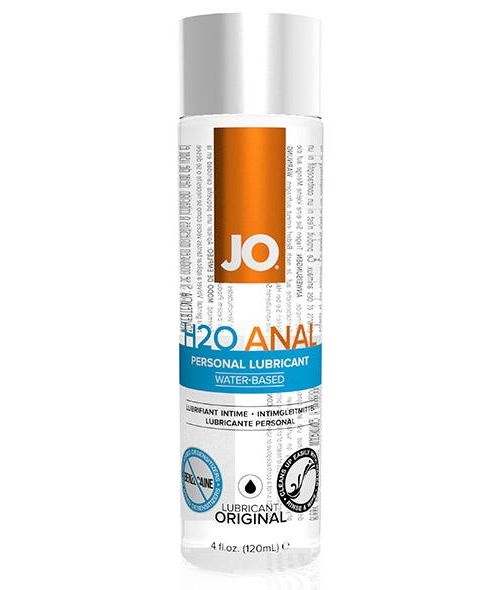System JO H2O Anaal  Glijmiddel Waterbasis 120 ml