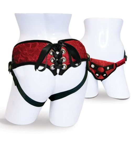 Sportsheets Voorbind Korset Zonder Dildo