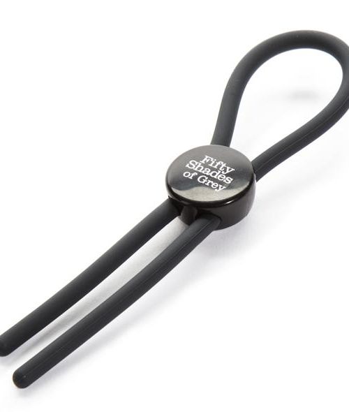 Fifty Shades of Grey Adjustable Cock Ring Zwart