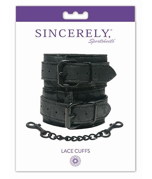 Sportsheets Sincerely Luxe Zwarte Handboeien