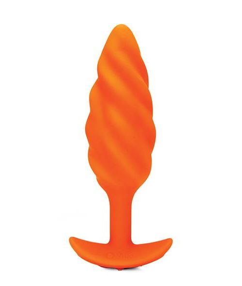 B-Vibe Swirl Vibrerende Buttplug 13.5 Cm