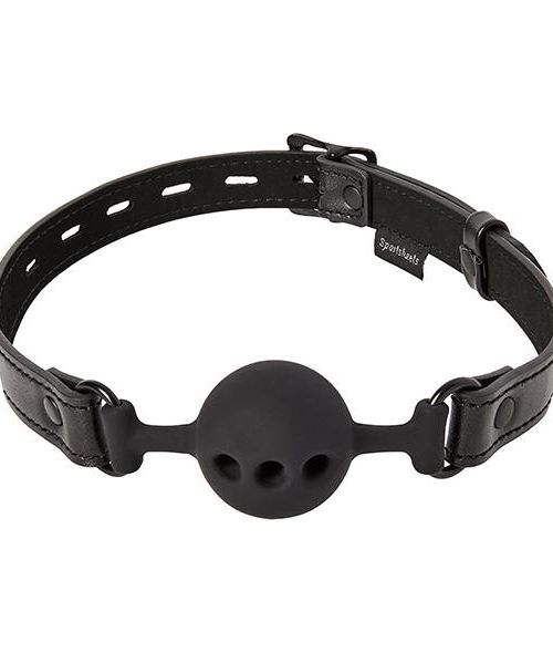 Sportsheets Saffron Mondknevel Zwart