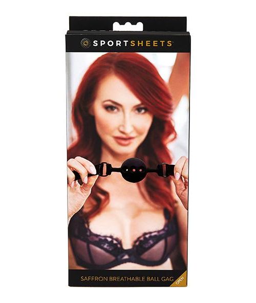 Sportsheets Saffron Mondknevel Zwart