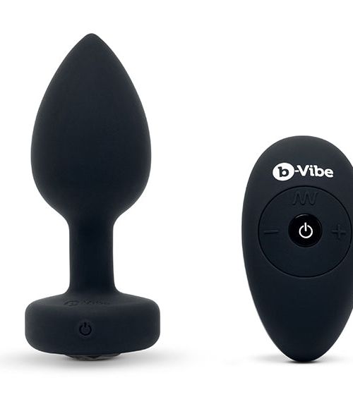 B-Vibe Jewel Vibrerende Buttplug 10,5 cm Groen