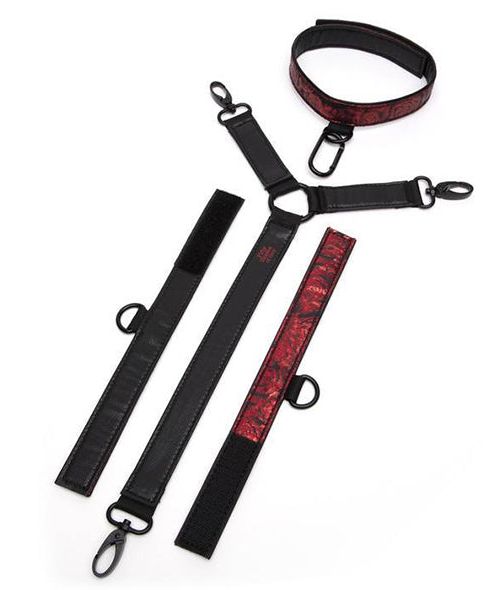 Fifty Shades of Grey Sweet Anticipation Collar en Handboeien