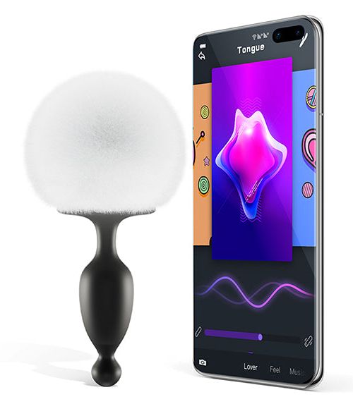 Magic Motion Bunny Vibrerende Buttplug Met App 10 cm
