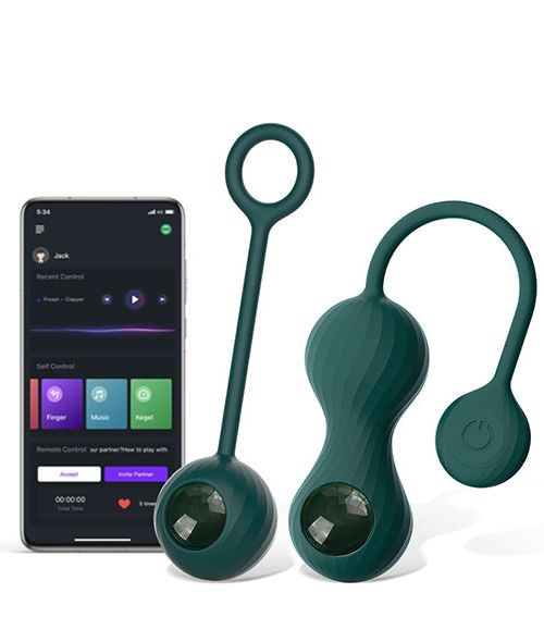 Magic Motion Crystal Duo Smart Kegel Vibrator Met App