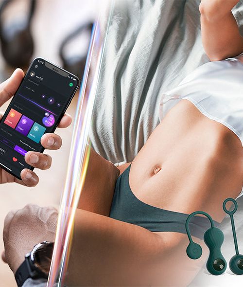 Magic Motion Crystal Duo Smart Kegel Vibrator Met App