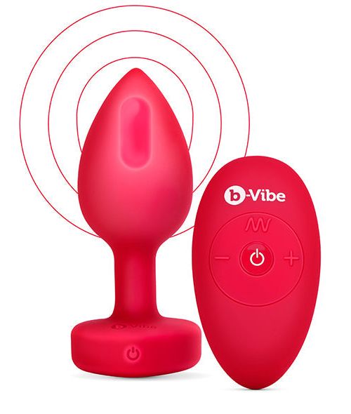 B-Vibe Heart Vibrerende Buttplug 11 Cm