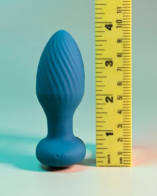Playboy Pleasure Spinning Tail Teaser Buttplug 10 Cm