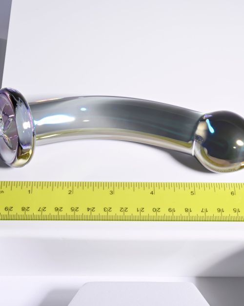 Playboy Jewels King Glazen Dildo 16 cm