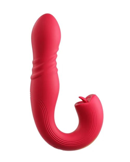 HoneyPlayBox Joi Thrust 2 Vibrator Met App 17 cm Blauw