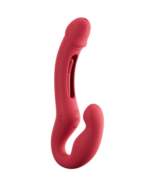 HoneyPlayBox Harmony Duo Vibrator Met App 24 cm Rood