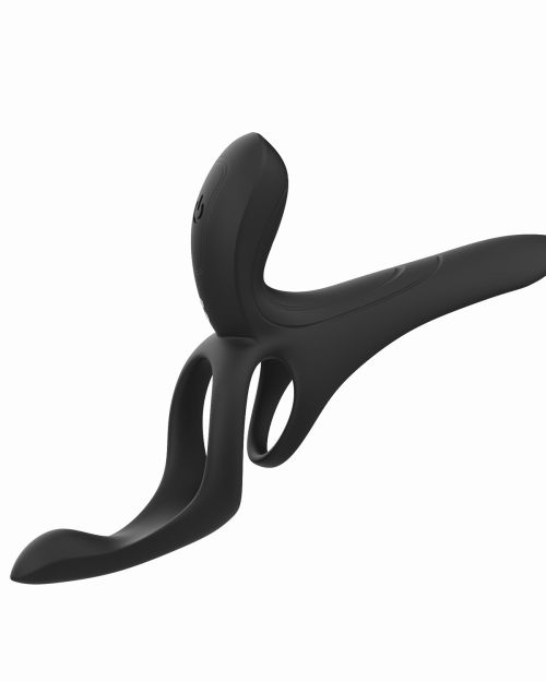 HoneyPlayBox Pleasure Pivot Penis Sleeve Met App Blauw