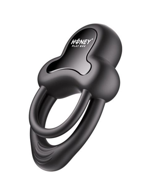 HoneyPlayBox Anello Vibrerende Cockring Met App Blauw