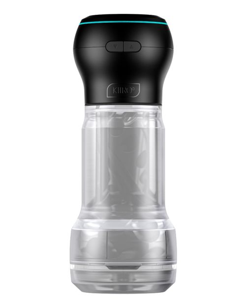 Kiiroo Feel Crystal Pocket Stroker + Powerblow Black