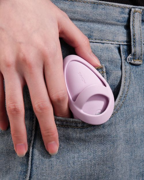 Svakom Echo 2 Vibrator 9 cm Blauw