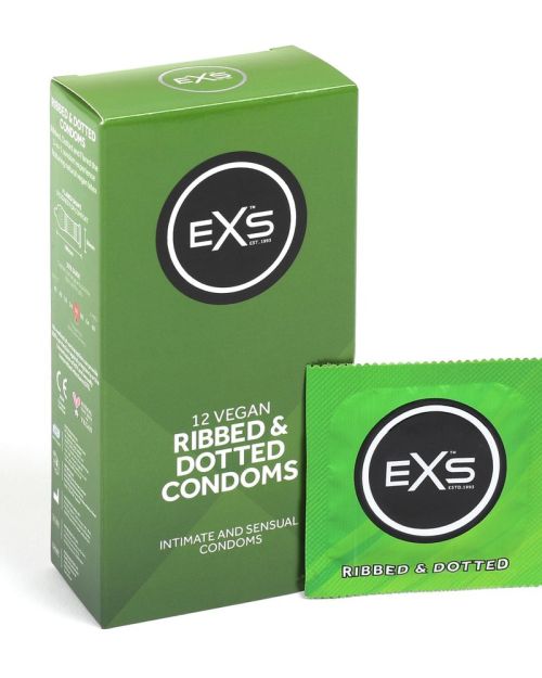 EXS Ribbed&Dotted Condooms 12 Stuks
