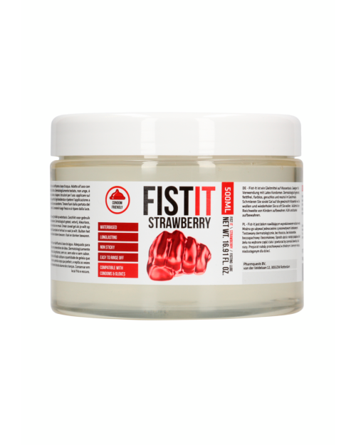 Fist It Strawberry Glijmiddel 500 ml