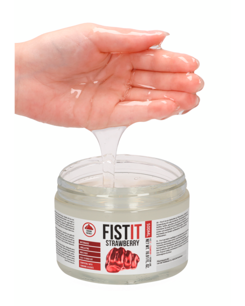 Fist It Strawberry Glijmiddel 500 ml