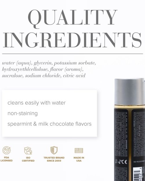 System JO Gelato Munt Chocolade Glijmiddel Waterbasis 120 ml