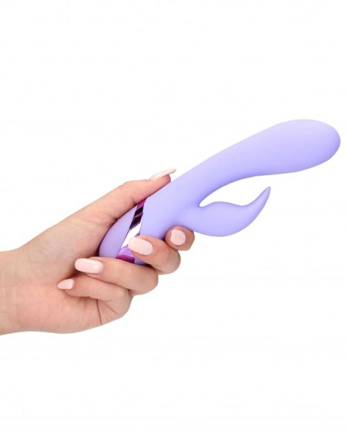 Loveline Smooth Rabbit Vibrator Digital Lavender 20 cm