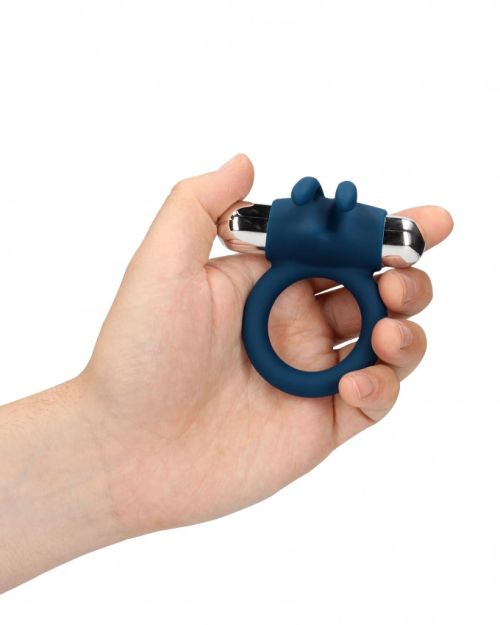 Loveline Vibrerende Rabbit Penisring Blauw