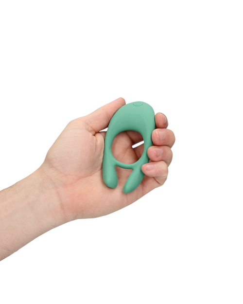 Loveline Vibrerende Cockring Blue Grass 11 cm