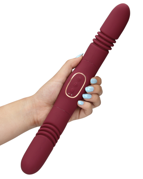 Loveline Double Sided Stotende Vibrator 33 cm