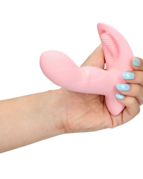 Loveline Wearable Vibrator Cherry Chiffon 13 cm