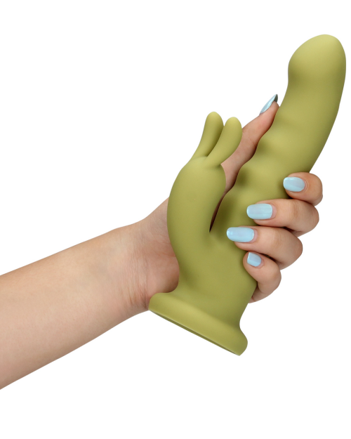 Loveline Roterende Rabbit Vibrator Spring Sage 19 cm